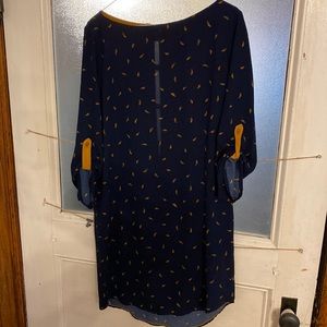 French brand navy dress